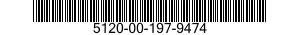 5120-00-197-9474 PUNCH,BLACKSMITH'S 5120001979474 001979474