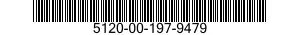 5120-00-197-9479 PUNCH,BLACKSMITH'S 5120001979479 001979479