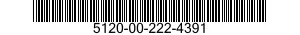 5120-00-222-4391  5120002224391 002224391