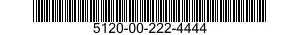 5120-00-222-4444 STAKE,SHEET METALWORKING 5120002224444 002224444