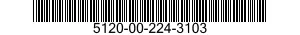 5120-00-224-3103 WRENCH,OPEN END BOX 5120002243103 002243103