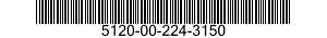 5120-00-224-3150 WRENCH,BOX 5120002243150 002243150