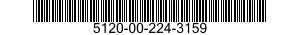 5120-00-224-3159 WRENCH,OPEN END BOX 5120002243159 002243159