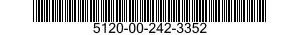 5120-00-242-3352 SOCKET,SOCKET WRENCH 5120002423352 002423352