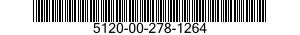 5120-00-278-1264 PUNCH,CENTER,SOLID 5120002781264 002781264