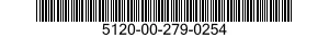 5120-00-279-0254 REMOVAL TOOL,ORIFIC 5120002790254 002790254