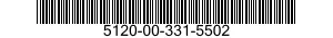 5120-00-331-5502 HOLDER,SCREWDRIVER BIT,FEMALE SQUARE DRIVE 5120003315502 003315502