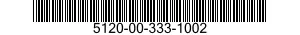 5120-00-333-1002  5120003331002 003331002