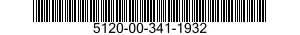 5120-00-341-1932 SPEED NUT,HYDRAULIC PULLER 5120003411932 003411932