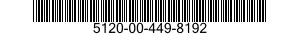 5120-00-449-8192  5120004498192 004498192