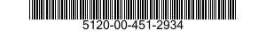 5120-00-451-2934  5120004512934 004512934