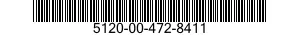 5120-00-472-8411 ADAPTER,TORQUE WRENCH 5120004728411 004728411