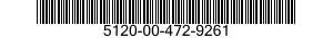 5120-00-472-9261  5120004729261 004729261