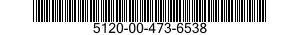 5120-00-473-6538 WRENCH,OPEN END 5120004736538 004736538