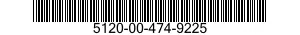 5120-00-474-9225 SCREWDRIVER AND SOCKET WRENCH COMBINATION 5120004749225 004749225