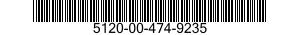 5120-00-474-9235  5120004749235 004749235
