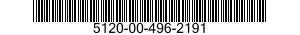 5120-00-496-2191  5120004962191 004962191
