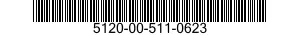 5120-00-511-0623  5120005110623 005110623