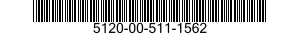 5120-00-511-1562  5120005111562 005111562