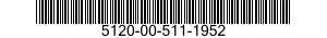 5120-00-511-1952  5120005111952 005111952