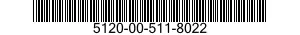 5120-00-511-8022  5120005118022 005118022