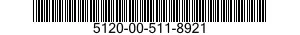 5120-00-511-8921  5120005118921 005118921