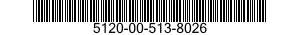5120-00-513-8026  5120005138026 005138026