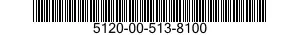 5120-00-513-8100  5120005138100 005138100