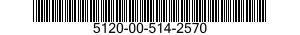 5120-00-514-2570  5120005142570 005142570