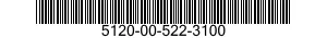 5120-00-522-3100  5120005223100 005223100