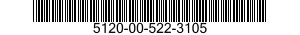 5120-00-522-3105  5120005223105 005223105