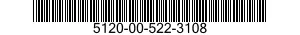 5120-00-522-3108  5120005223108 005223108