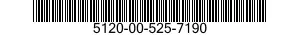 5120-00-525-7190  5120005257190 005257190
