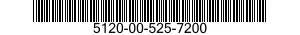 5120-00-525-7200 PUSHER,ROTOR 5120005257200 005257200