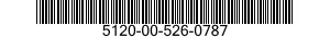 5120-00-526-0787  5120005260787 005260787
