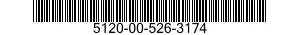 5120-00-526-3174  5120005263174 005263174