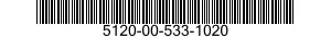 5120-00-533-1020  5120005331020 005331020