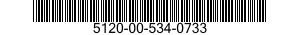 5120-00-534-0733  5120005340733 005340733