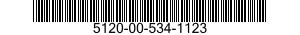 5120-00-534-1123  5120005341123 005341123