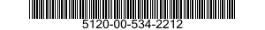5120-00-534-2212  5120005342212 005342212
