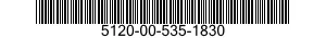 5120-00-535-1830  5120005351830 005351830