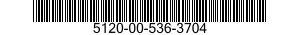 5120-00-536-3704  5120005363704 005363704