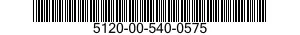 5120-00-540-0575  5120005400575 005400575