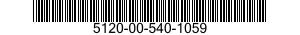 5120-00-540-1059  5120005401059 005401059