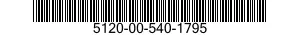 5120-00-540-1795 WRENCH,OPEN END 5120005401795 005401795