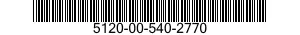 5120-00-540-2770  5120005402770 005402770