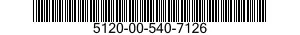 5120-00-540-7126  5120005407126 005407126