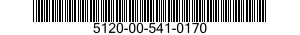 5120-00-541-0170  5120005410170 005410170