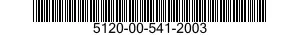5120-00-541-2003  5120005412003 005412003