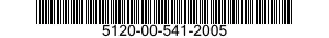 5120-00-541-2005  5120005412005 005412005